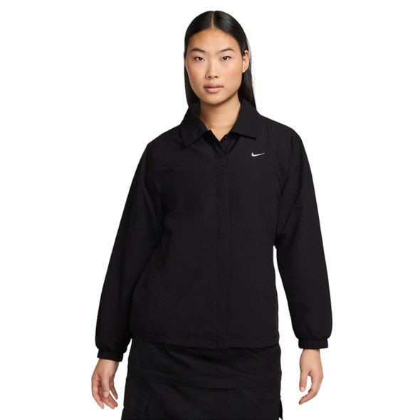 Nike Women's Black Coach Jacket