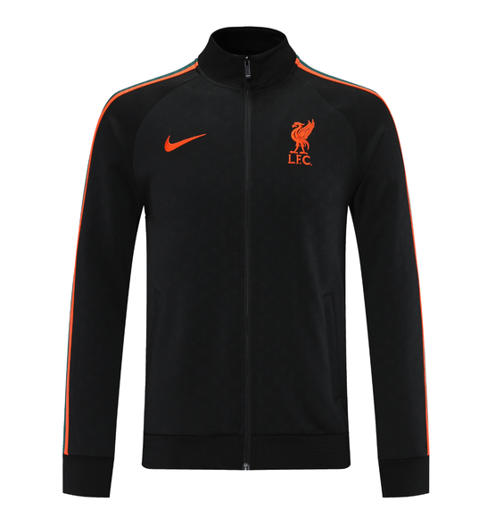 Liverpool 24/25 Men's Black Long Zip Jacket
