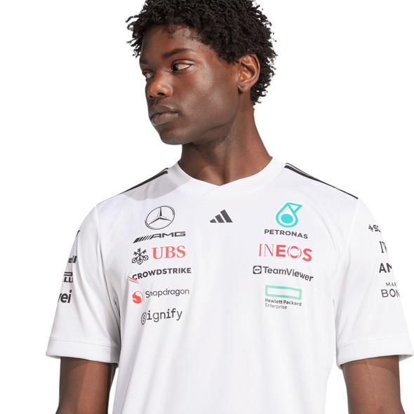 Mercedes-AMG 2025 White Driver T-Shirt