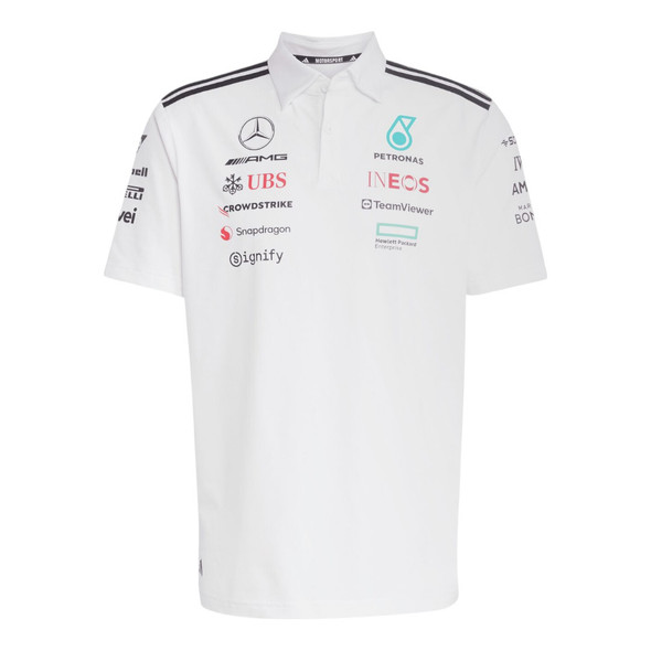 Mercedes-AMG 2025 White Team Polo