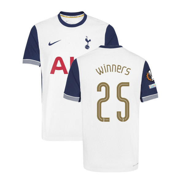 Europa League Winners Tottenham 24/25 Kid's Home Shirt and Shorts