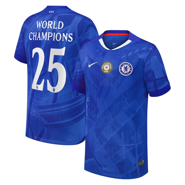 WORLD CHAMPIONS #25 Chelsea 25/26 Kid's Home Mini-Kit