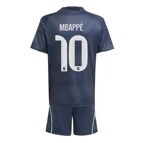 MBAPPÉ #10 Real Madrid 25/26 Kid's Away Mini-Kit
