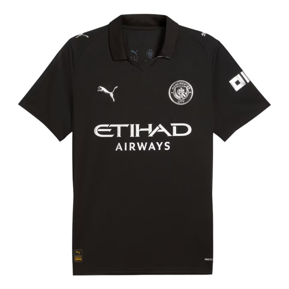 HAALAND #9 Manchester City 25/26 Stadium Men's Away Shirt - PL Font