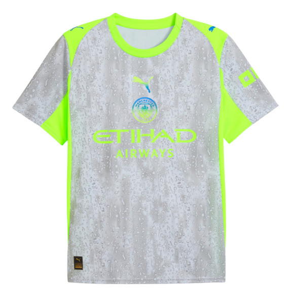 HAALAND #9 Manchester City 25/26 Stadium Men's Third Shirt - Man City Font