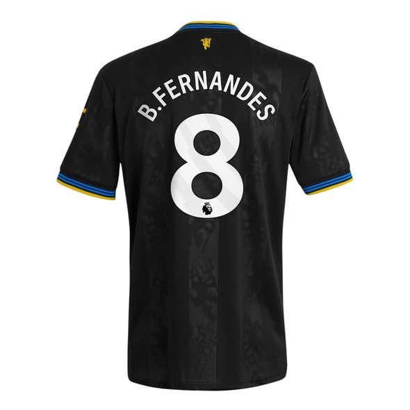 B.FERNANDES #8 Manchester United 25/26 Stadium Men's Third Shirt - PL Font