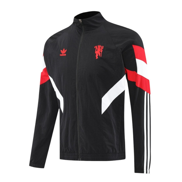 Manchester United 25/26 Men's Originals Long Zip Windbreaker
