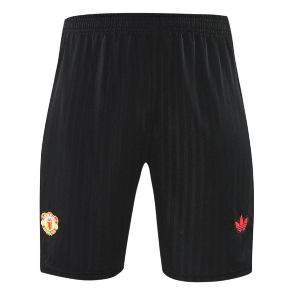 Manchester United 25/26 Men's Black-Red Terrace Icon Tank Top