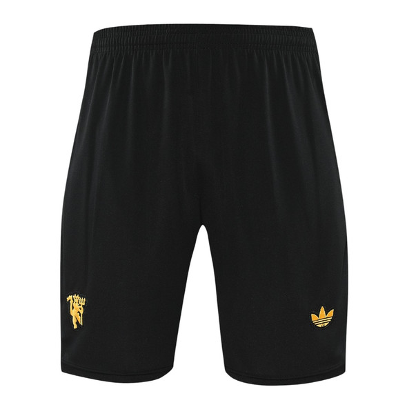 Manchester United 25/26 Men's Black-Gold Terrace Icon Shirt