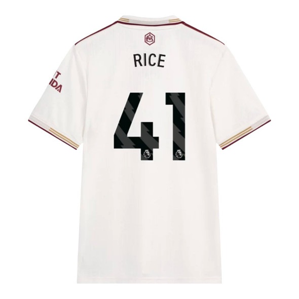 RICE #41 Arsenal 25/26 Authentic Men's Third Shirt - PL Font