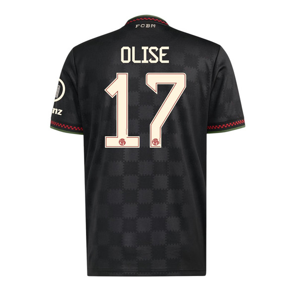 OLISE #17 Bayern Munich 25/26 Stadium Men's Third Shirt
