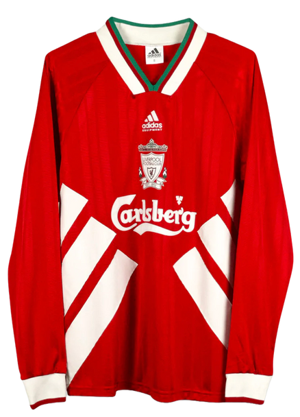 Liverpool 93/95 Men's Home Retro Long Sleeve Shirt
