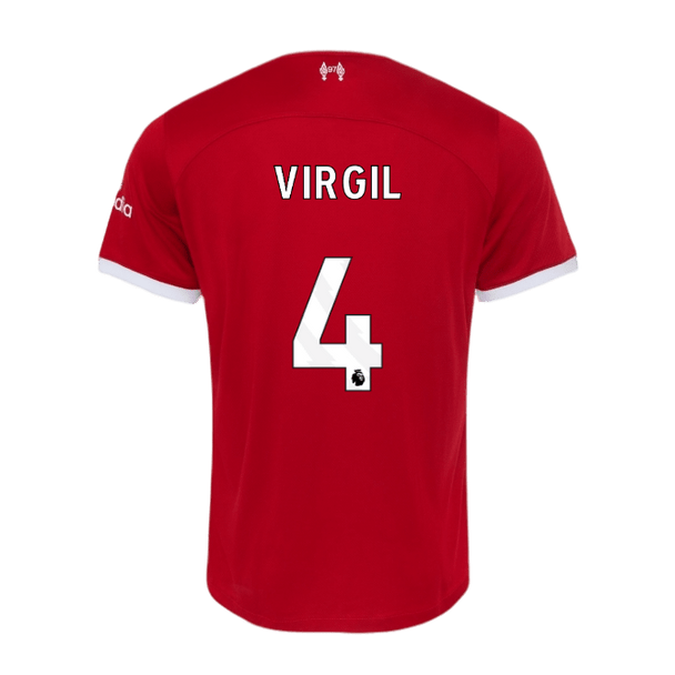 VIGIRL #4 Liverpool 23/24 Authentic Men's Home Shirt - PL Font