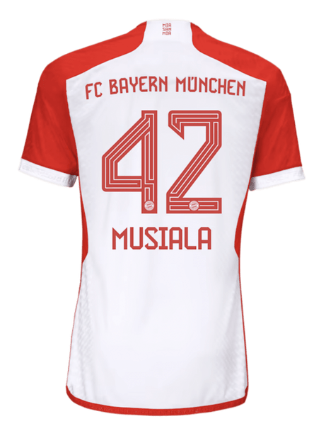 MUSIALA #42 Bayern Munich 23/24 Authentic Men's Home Shirt
