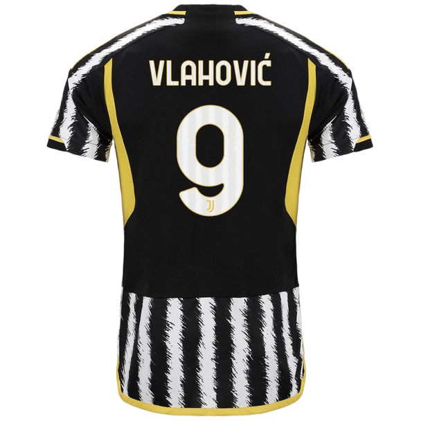 VLAHOVIĆ #9 Juventus 23/24 Stadium Men's Home Shirt