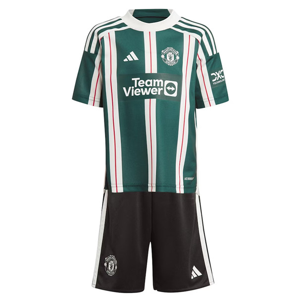 Manchester United 23/24 Kid's Away Shirt and Shorts