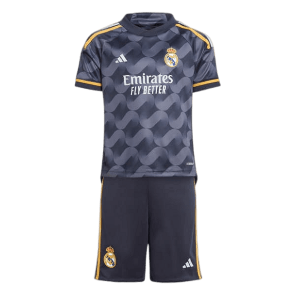 Real Madrid 23/24 Kid's Away Shirt and Shorts