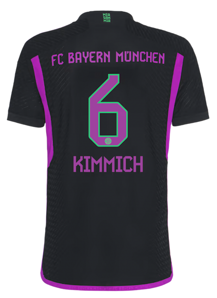 KIMMICH #6 Bayern Munich 23/24 Authentic Men's Away Shirt