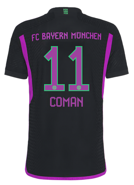 COMAN #11 Bayern Munich 23/24 Authentic Men's Away Shirt