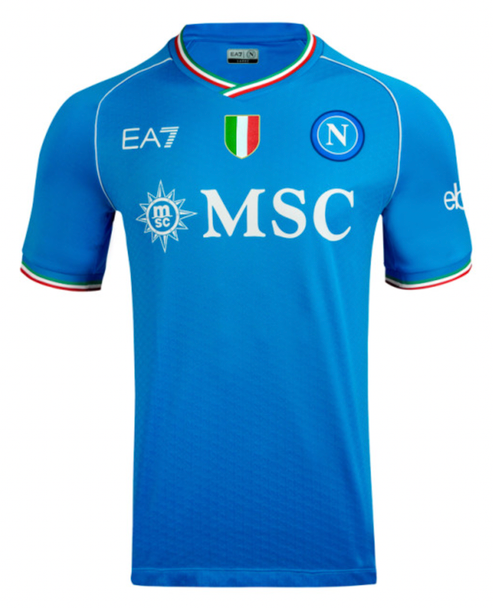 SSC Napoli 23/24 Authentic Men's Home Shirt