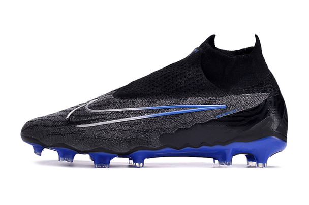 Nike Phantom GX Elite DF FG Football Boots - Drak Gray/Blue