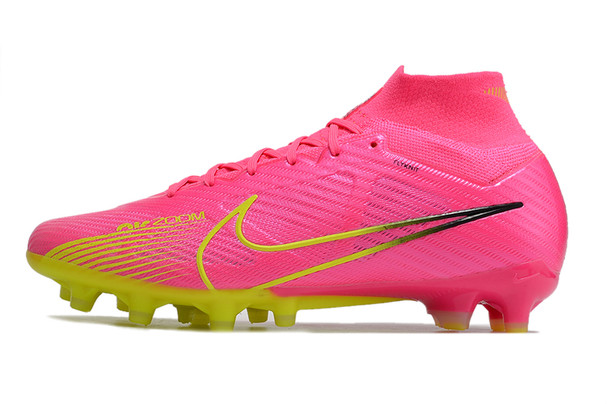 Nike Air Zoom Mercurial Superfly 9 Elite AG Football Boots - Pink/Yellow