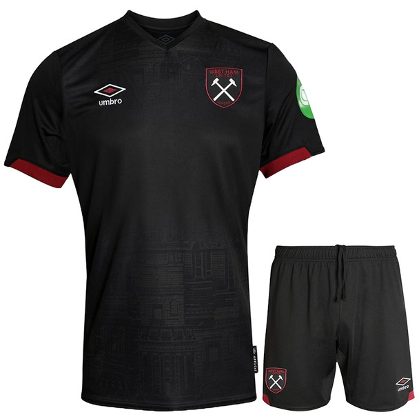 West Ham United 24/25 Kid's Away Shirt and Shorts