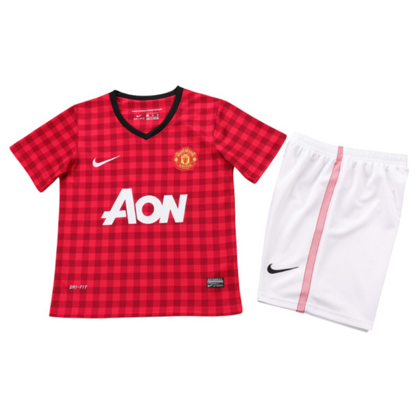 Manchester United 12/13 Kid's Home Retro Mini-Kit