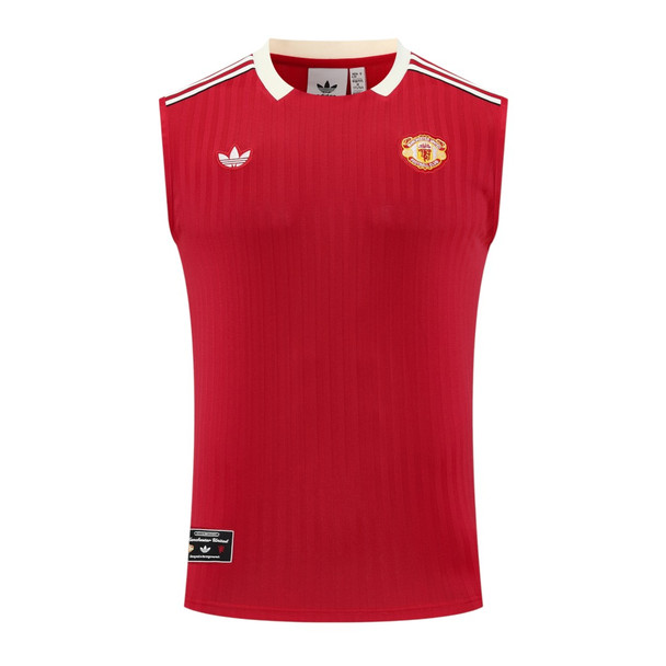 Manchester United 25/26 Men's Red Terrace Icon Tank Top