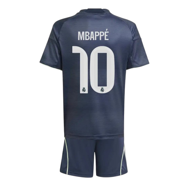MBAPPÉ #10 Real Madrid 25/26 Kid's Away Mini-Kit