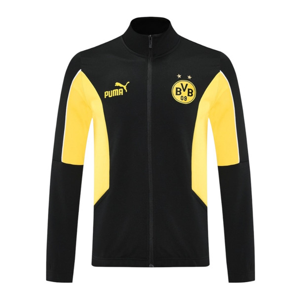 Borussia Dortmund 25/26 Men's Black Long Zip Jacket