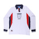 England 1998 Men's Home Retro Long Sleeve Shirt