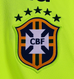 Brazil 21/22 Men's Yellow Pre-Match Retro Shirt