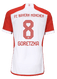 GORETZKA #8 Bayern Munich 23/24 Authentic Men's Home Shirt