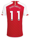 MARTINELLI #11 Arsenal 23/24 Stadium Men's Home Shirt - PL Font