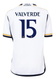 VALVERDE #15 Real Madrid 23/24 Kid's Home Shirt and Shorts