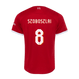 SZOBOSZLAI #8 Liverpool 23/24 Authentic Men's Home Shirt - LFC Font
