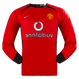 Manchester United 02/04 Men's Home Retro Long Sleeve Shirt