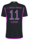 COMAN #11 Bayern Munich 23/24 Authentic Men's Away Shirt