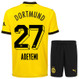 ADEYEMI #27 Borussia Dortmund 23/24 Kid's Home Shirt and Shorts