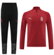 AC Milan 23/24 Men's Red Long Zip Jacket