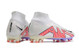 Nike Air Zoom Mercurial Superfly 9 Elite AG Football Boots - White/Purple/Red