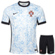 Portugal 2024 Kid's Away Shirt and Shorts