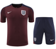 England 2024 Men's Bordeaux Training Shirt