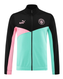 Manchester City 24/25 Men's Turquoise-Black Long Zip Jacket