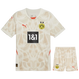 Borussia Dortmund 24/25 Kid's Beige Goalkeeper Shirt and Shorts