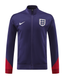 England 2024 Men's Navy Long Zip Jacket