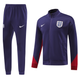 England 2024 Men's Navy Long Zip Jacket