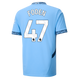FODEN #47 Manchester City 24/25 Stadium Men's Home Shirt - PL Font