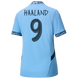 HAALAND #9 Manchester City 24/25 Women's Home Shirt - Man City Font